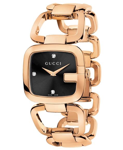 gucci steel back swiss movemebt|Gucci watches for women.